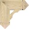 Ekena Millwork Olympic Arts & Crafts Rough Sawn Bracket, Douglas Fir, 6"W x 18"D x 18"H BKT06X18X18OLY03RDF - alternate 4